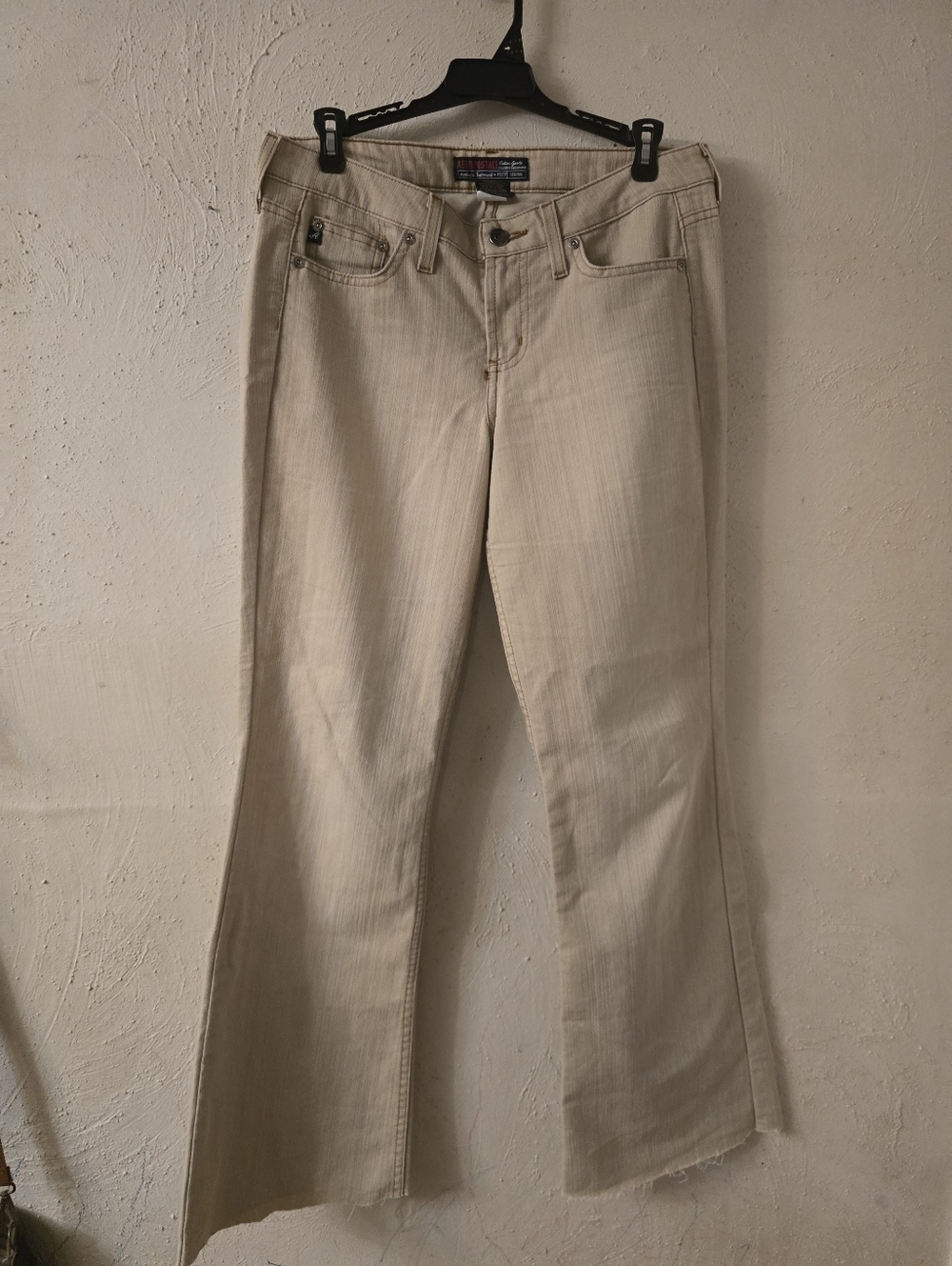 Aeropostale Beige Flare Jeans